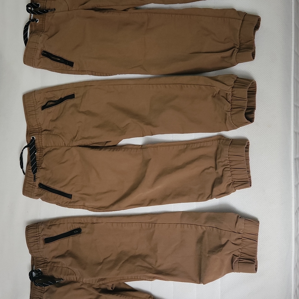 Built-In Flex Dry-Quick Zip-Pocket Jogger Tech Pants For Boys
